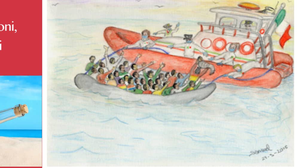 soccorso in mare disegno bambini