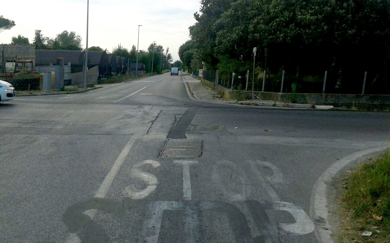 Chiusura di via del Paduletto per lavori di Gaia