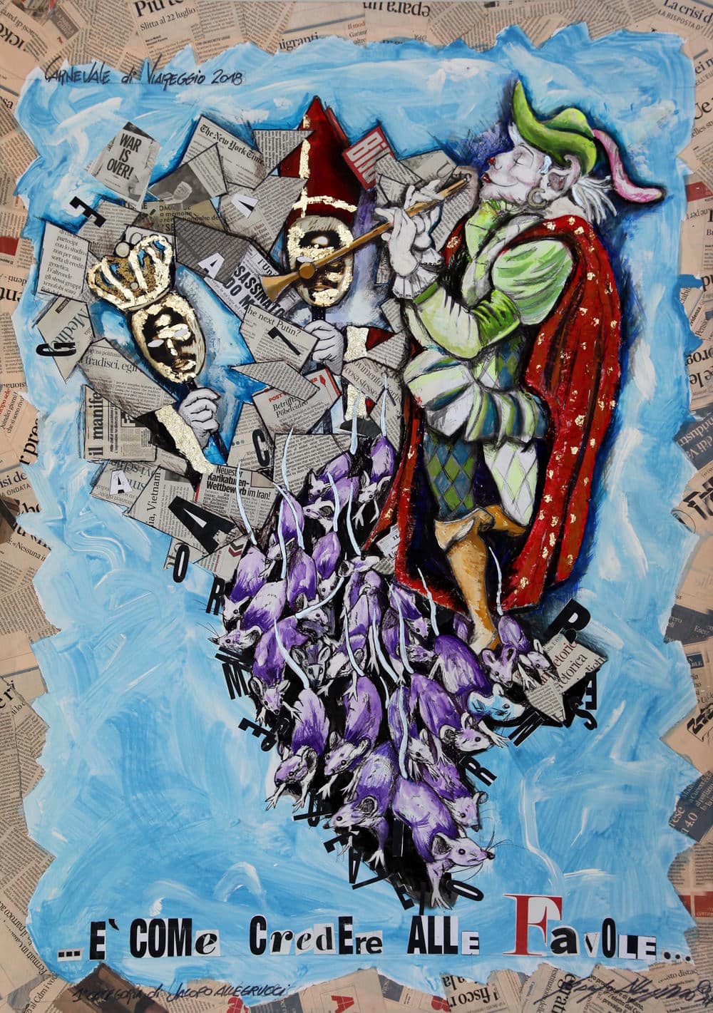 ALLEGRUCCI Jacopo E come credere alle favole 1 cat. Carnevale di Viareggio 2018