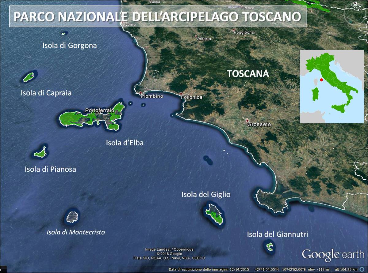 Sì Toscana chiede l’istituzione dell’area marina protetta dell’arcipelago toscano