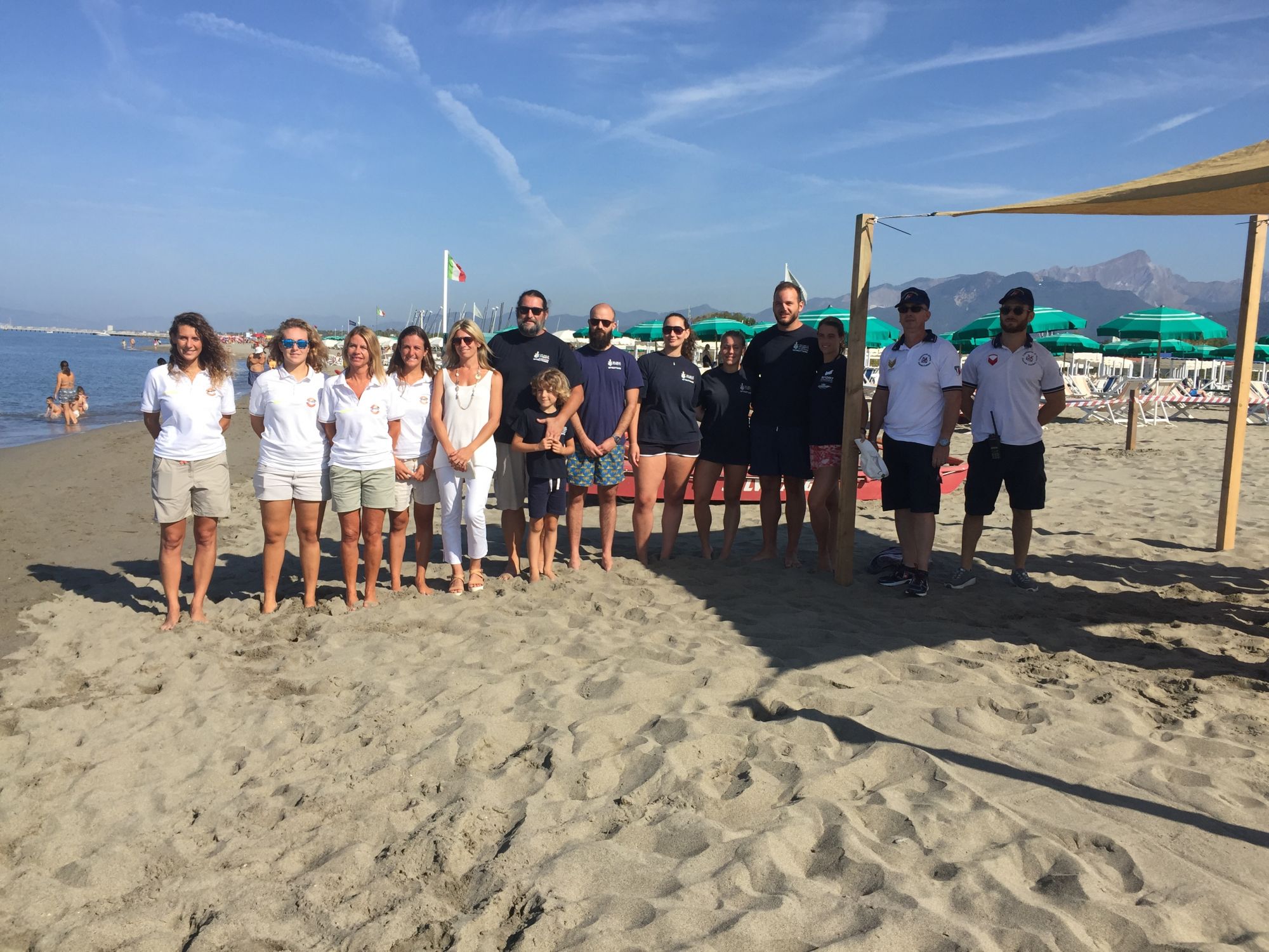 Grande festa in spiaggia per il Baby Watch