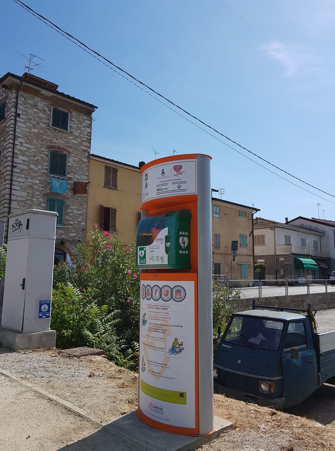 Pietrasanta Cardioprotetta, nuovo defibrillatore all’Accademia