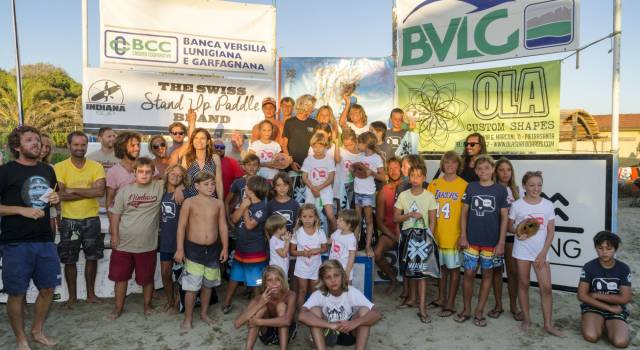Grande successo del Nimbus Surf Hero 2017, 60 baby surfisti a caccia dell’onda perfetta