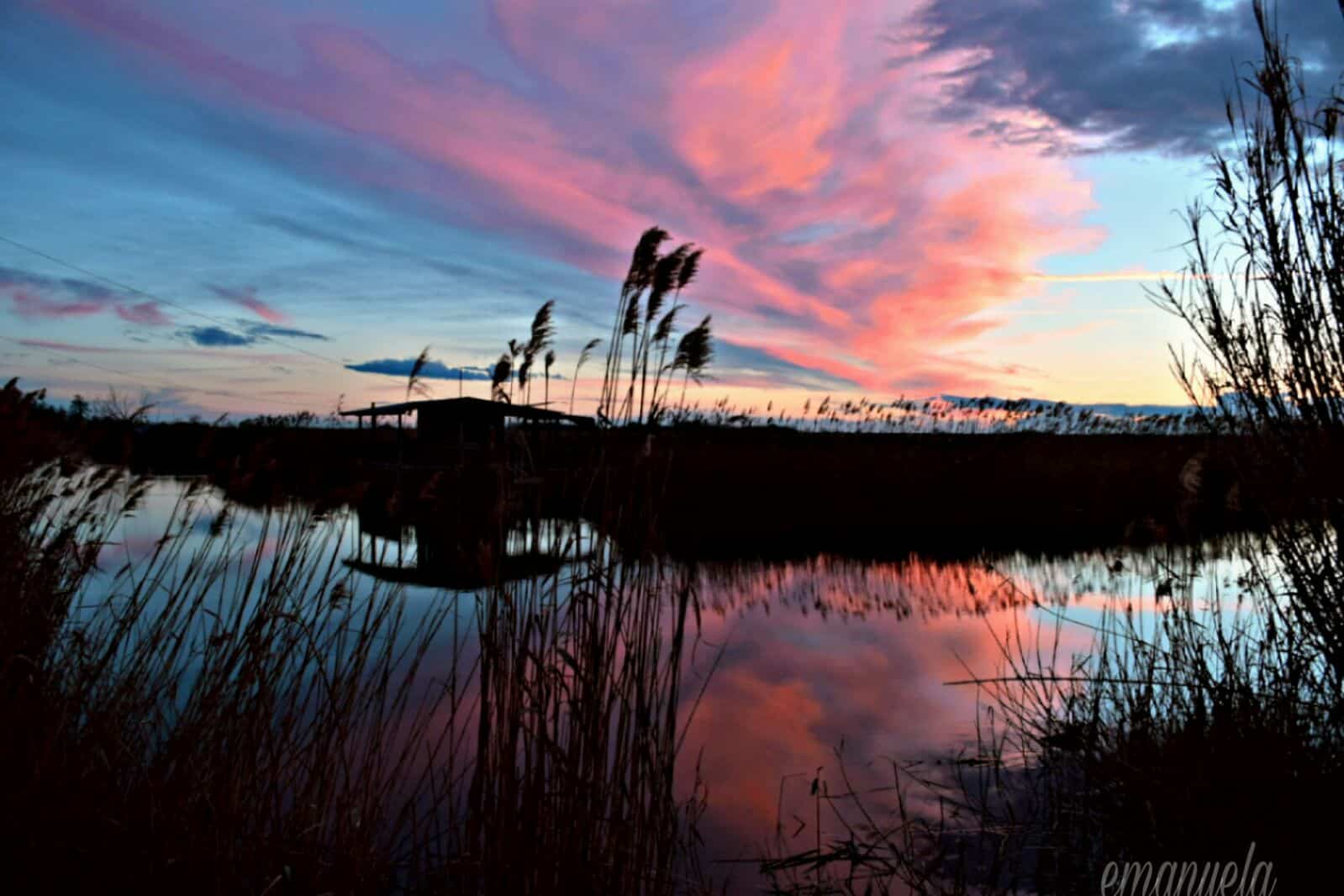 Tramonto a Massaciuccoli