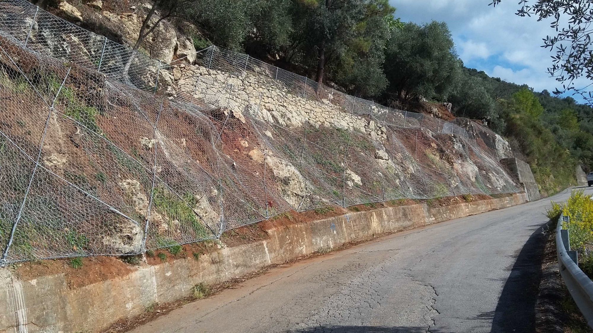 strada per il Parco Nazionale della Pace di Sant’Anna