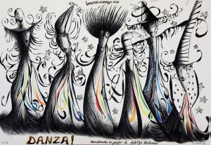 MILAZZO Adolfo Danza mascherata Carnevale di Viareggio 2018