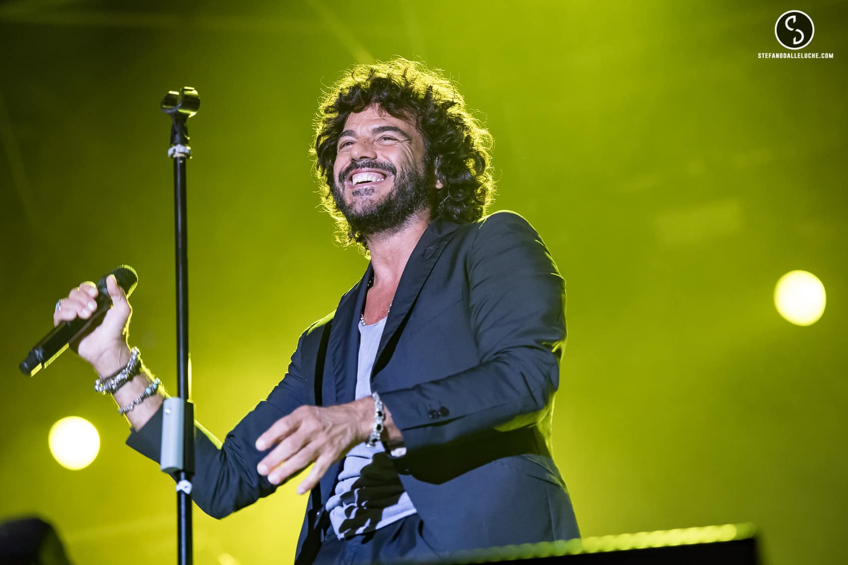 Francesco Renga a Villa Bertelli, la fotogallery