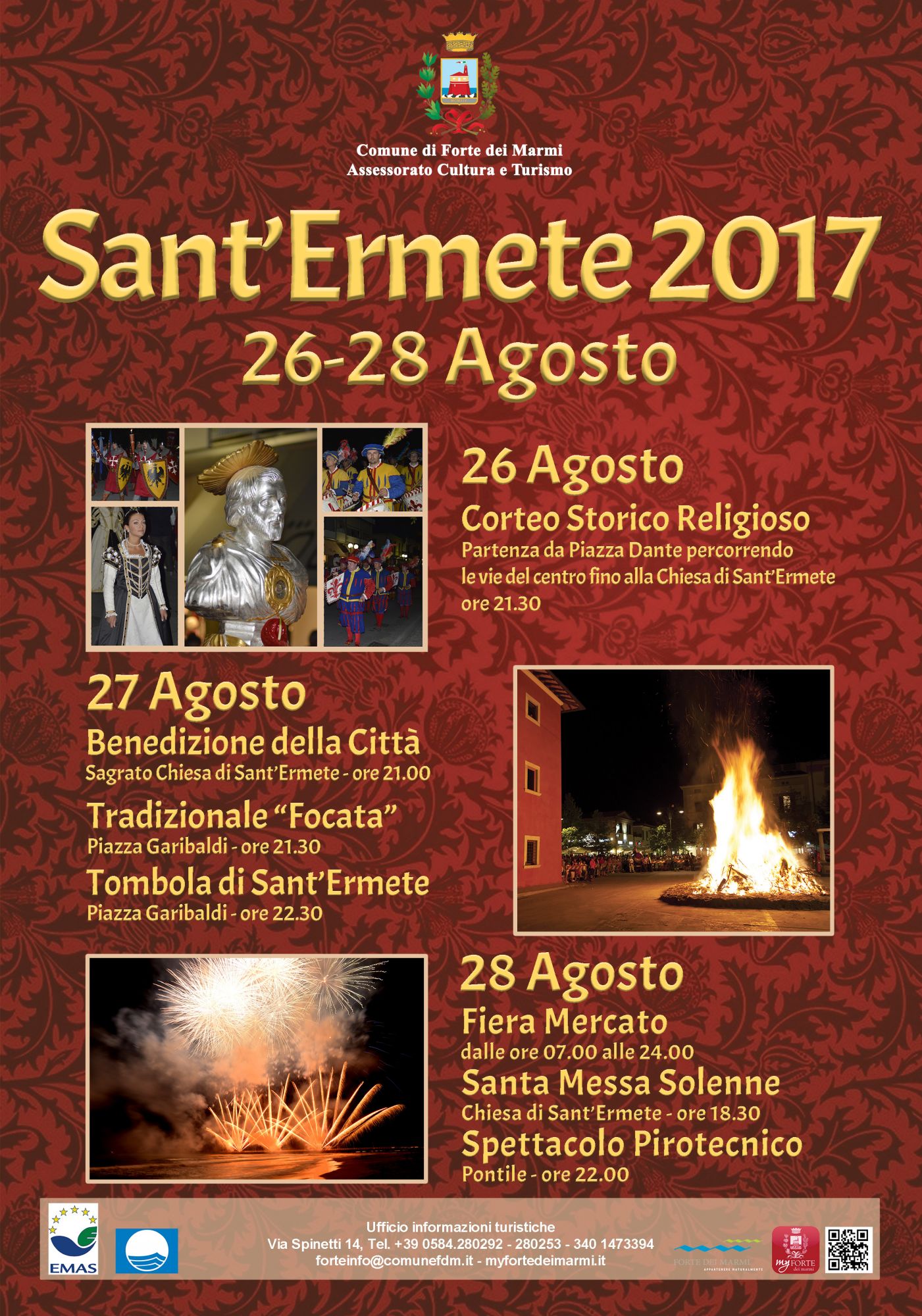 Forte dei Marmi si prepara a Sant’Ermete