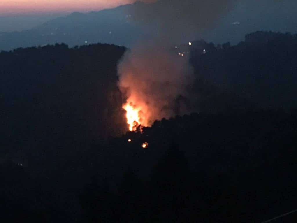 incendio panicale