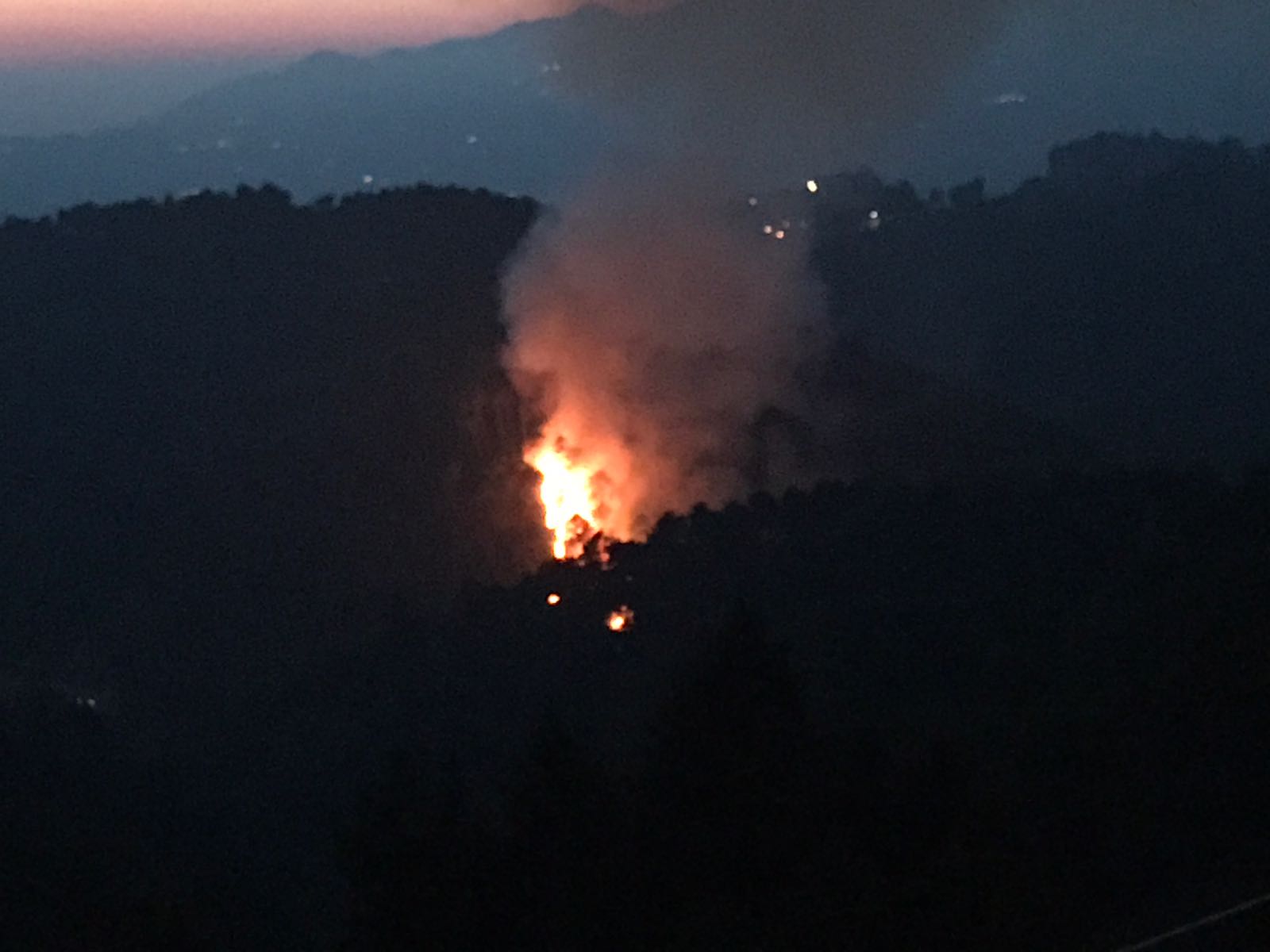 incendio panicale