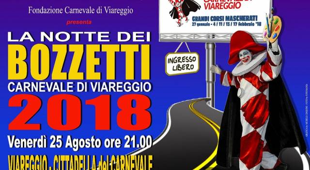 La Grande Notte di Presentazione dei Bozzetti del Carnevale 2018