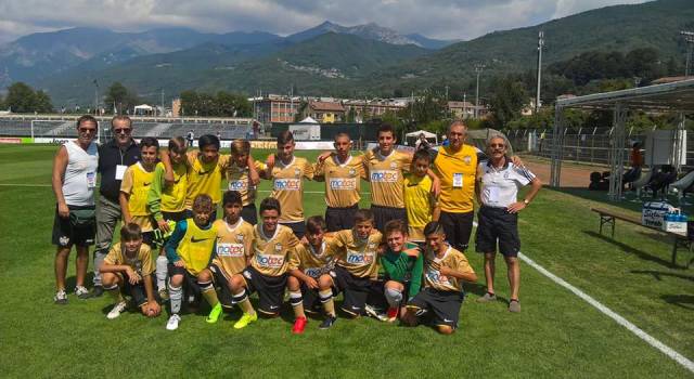 la scuola calcio Marcello Lippi ha aperto la festa di Villar Perosa