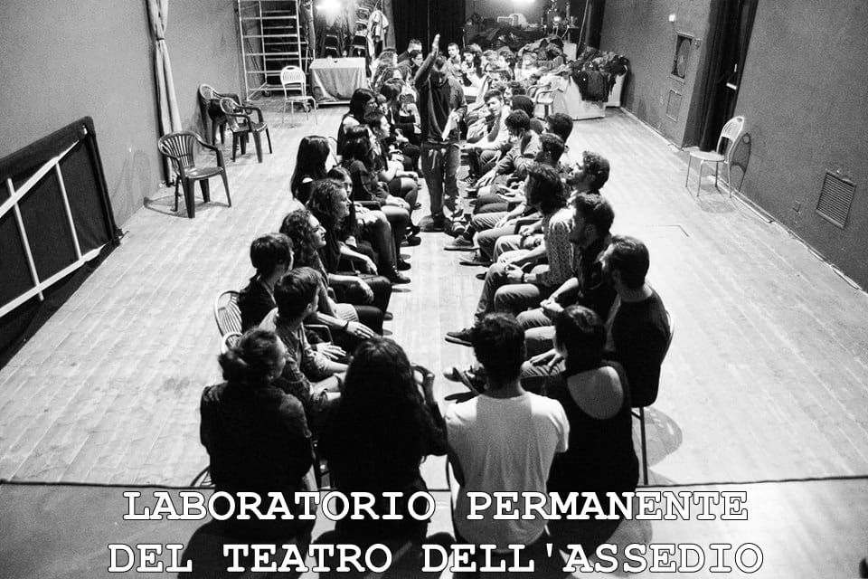 Ricomincia il Laboratorio permanente del Teatro dell’Assedio