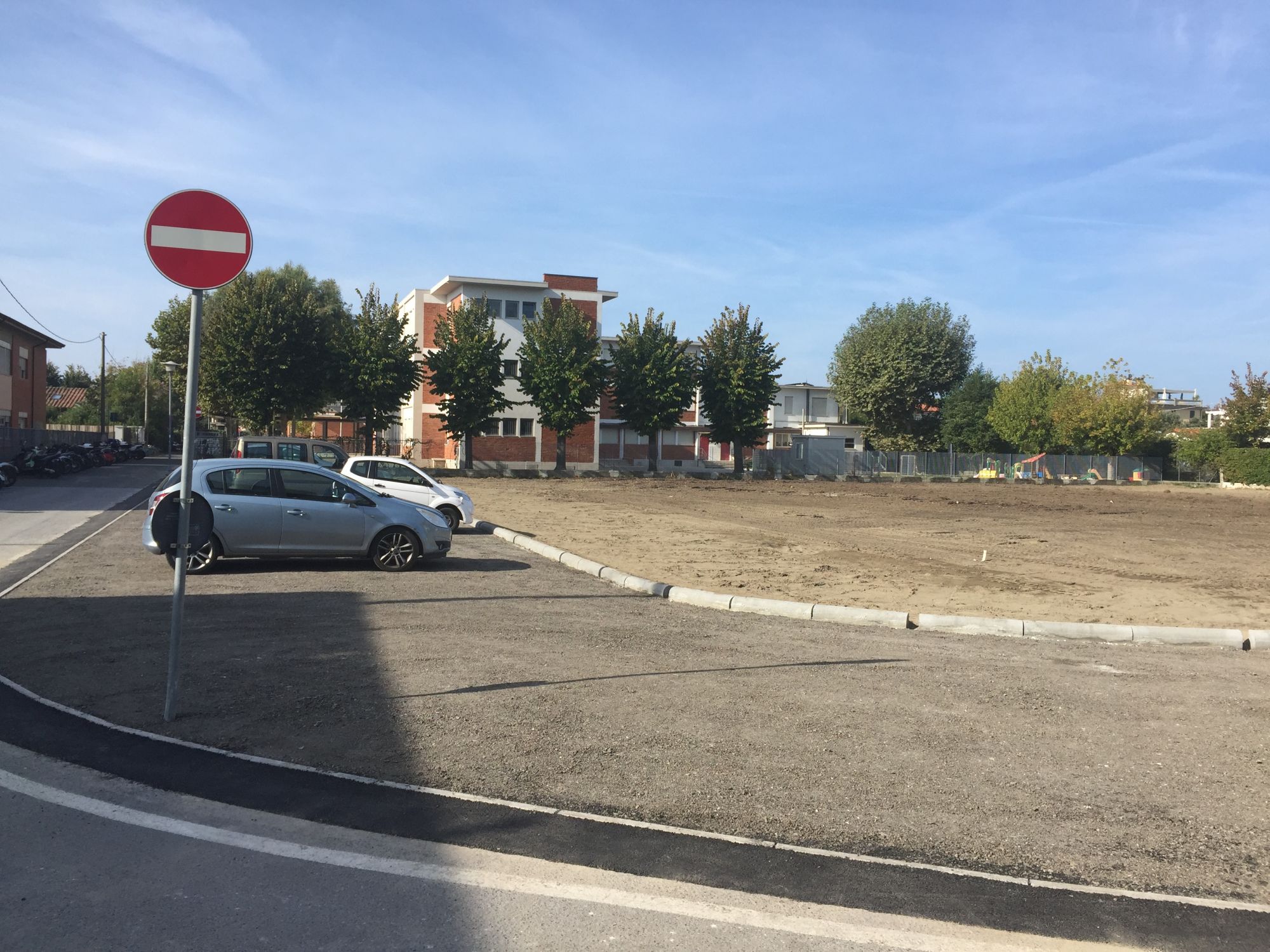 Terminati i lavori di riqualificazione  dell’area di Via Melato angolo via Spitzer