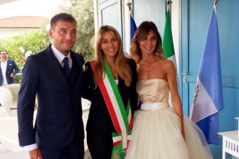 Prime nozze (con testimoni vip) al Club Velico