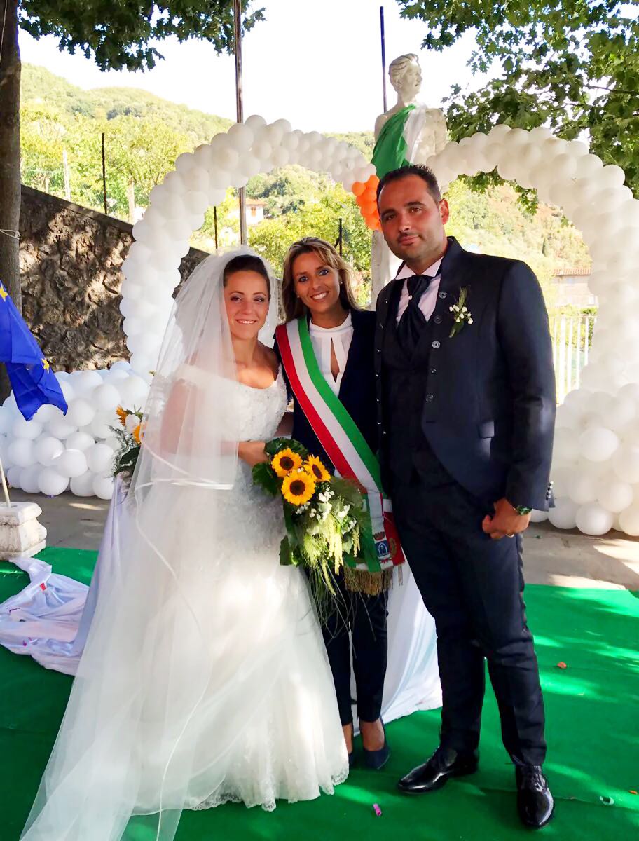 Prime nozze nella casa comunale di Capezzano Monte