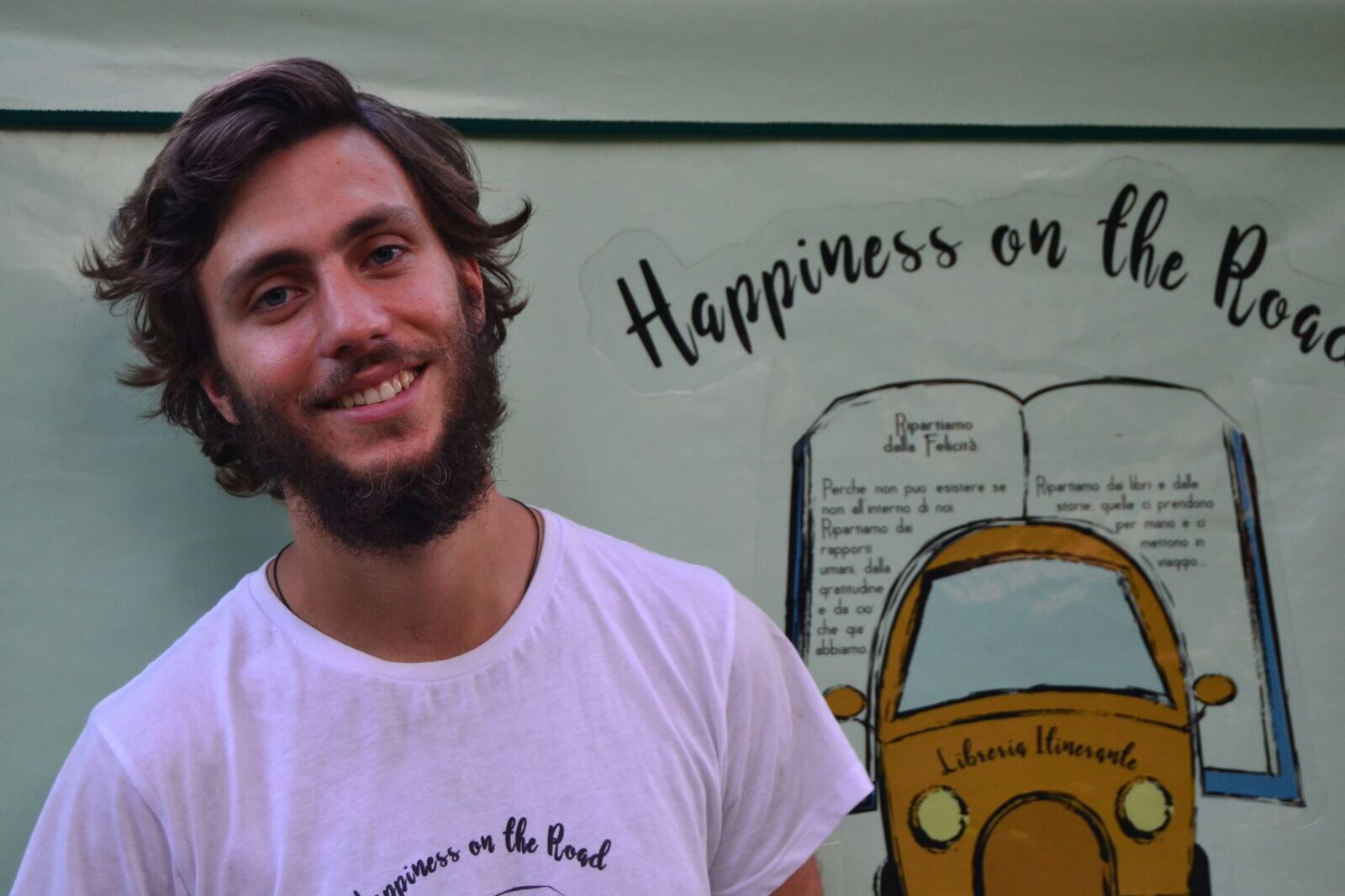 Bilancio positivo per la libreria itinerante Happiness  on the road