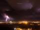 Incredibile tempesta di fulmini in Versilia