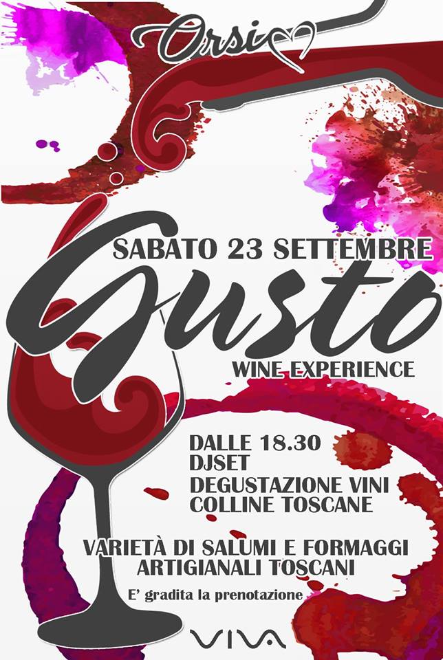 gusto wine experience