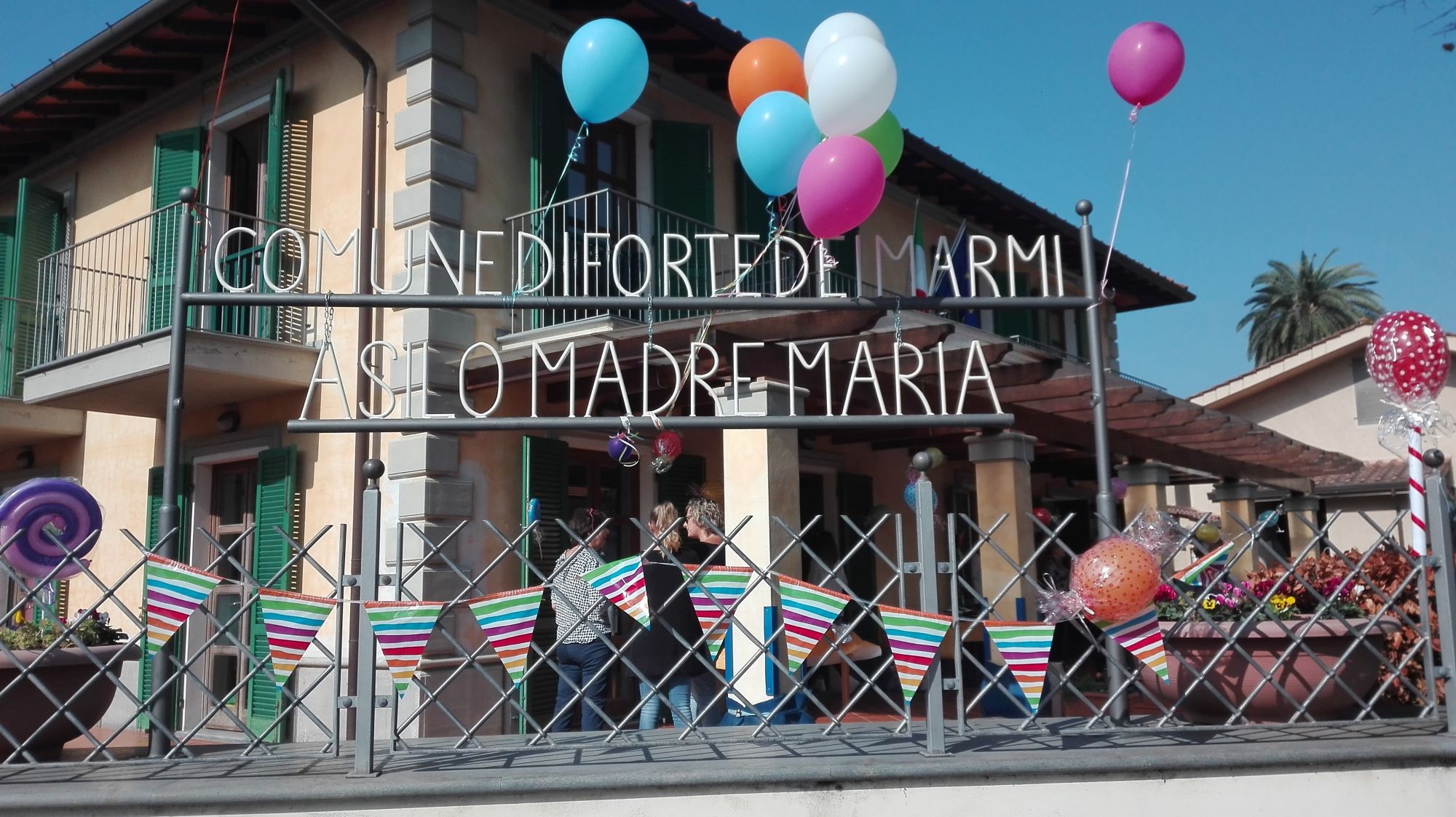 Grande festa per l’inaugurazione dell’asilo Madre di Maria