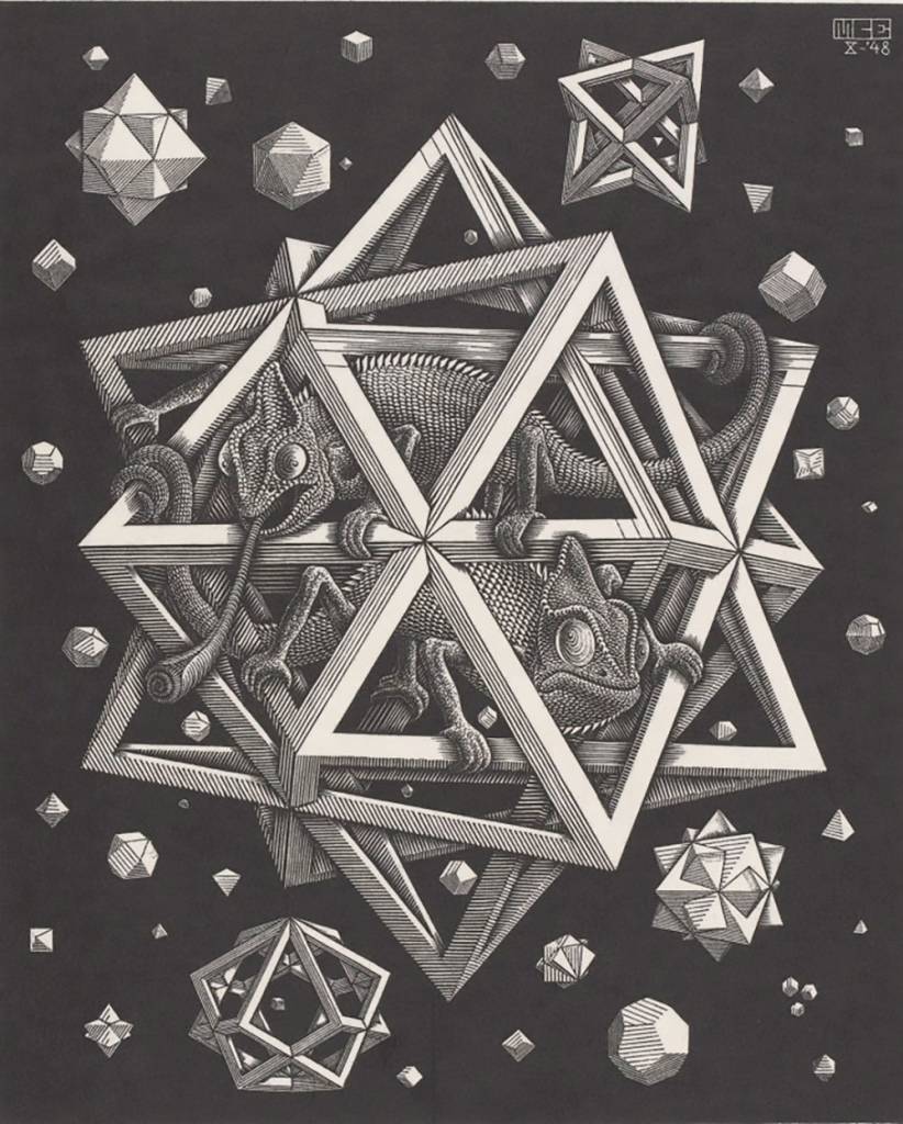 Escher palazzo blu