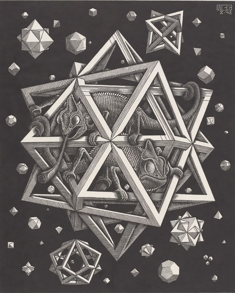 Escher palazzo blu