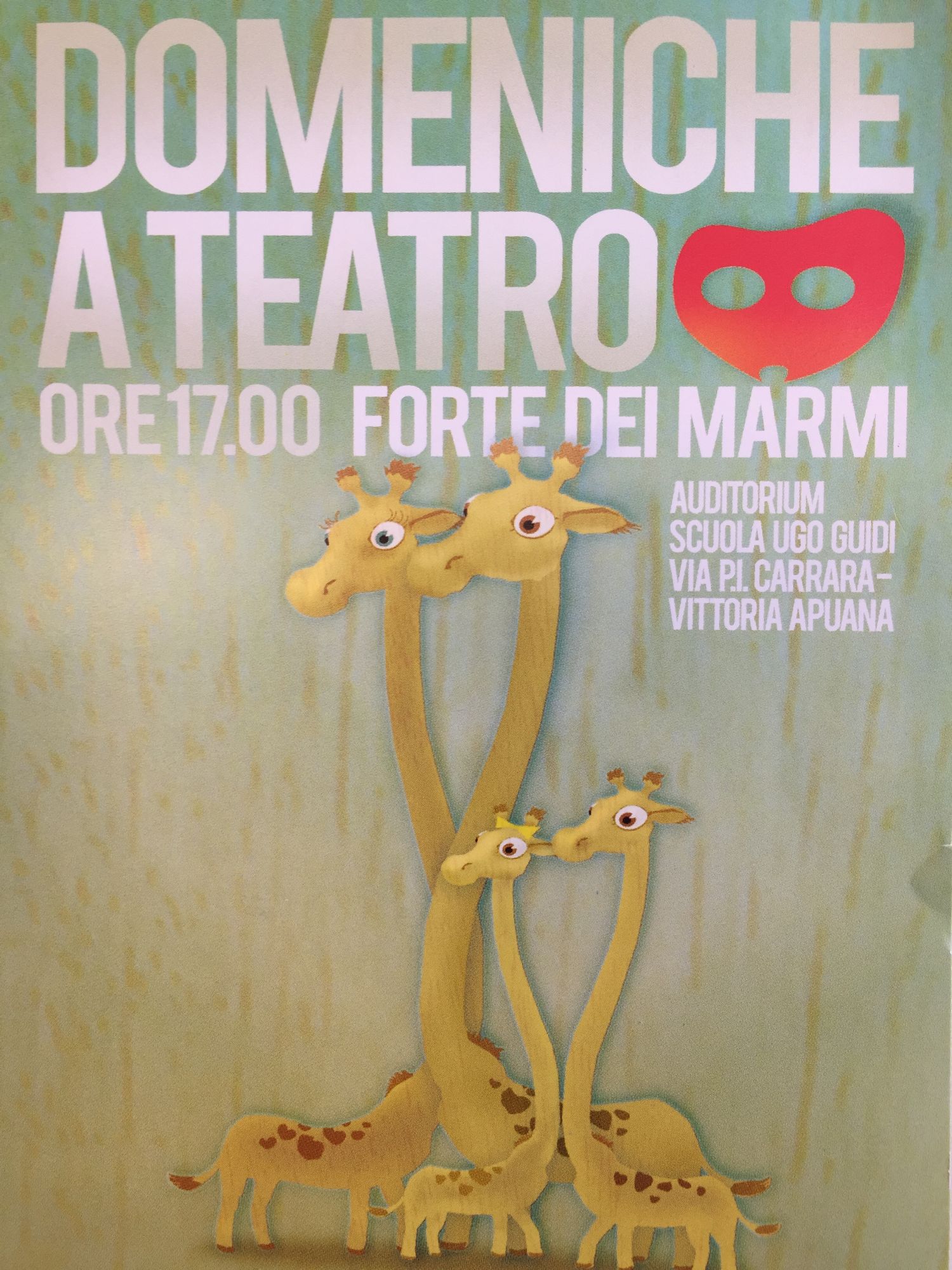 Tornano a Forte dei Marmi le “Domeniche a teatro”