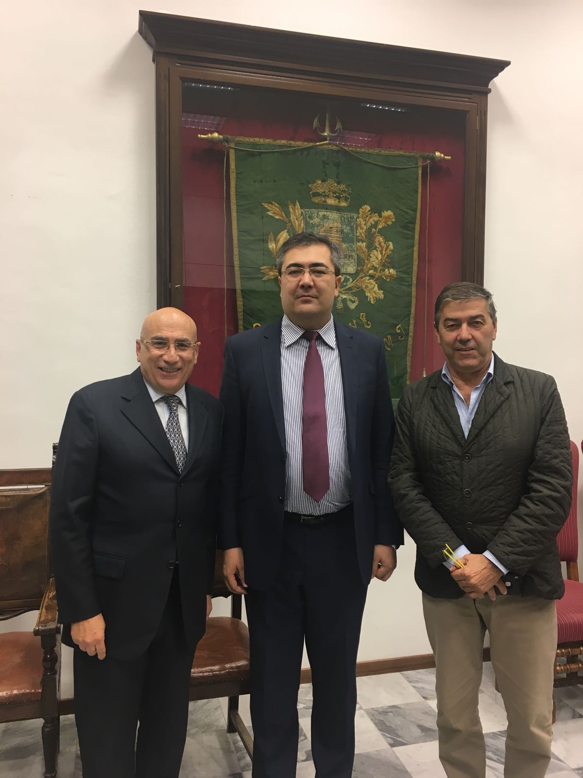 Il Capo della missione  diplomatica dell’Uzbekistan ricevuto dal sindaco Murzi