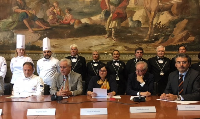 food and wine presentazione