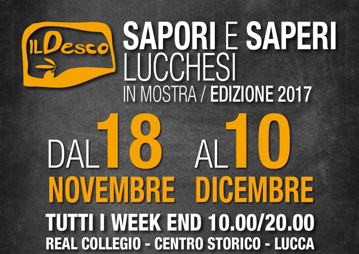 Desco 2017 – Sapori e Saperi Lucchesi in mostra