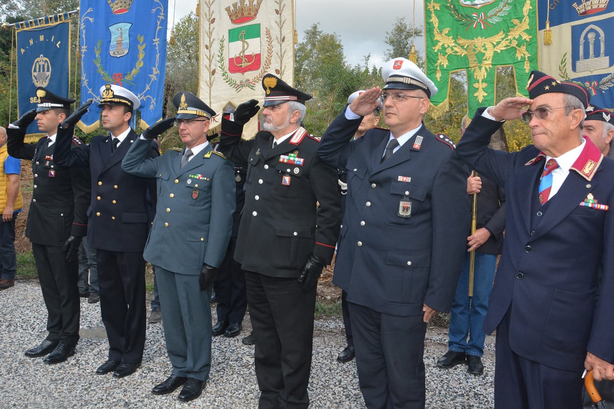 L’omaggio di Pietrasanta a Mussi, Lombardi e Femiano