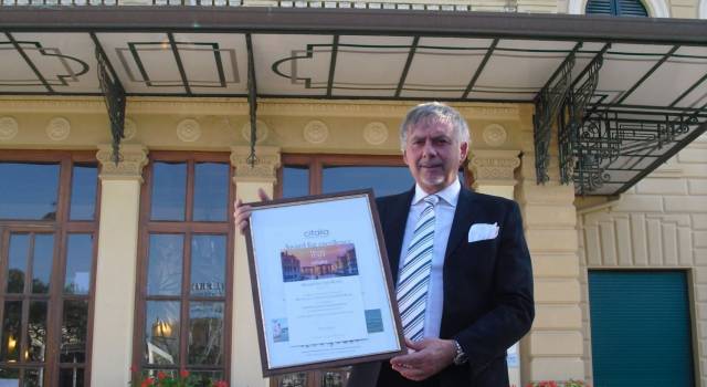 Premio internazionale alla qualità del  Grand Hotel Royal