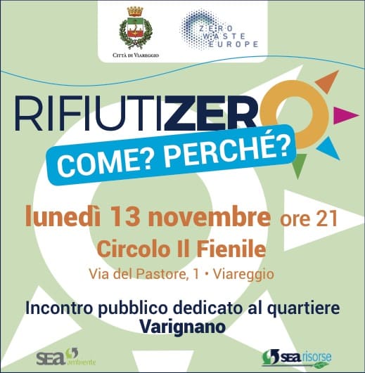 rifiuti zero viareggio