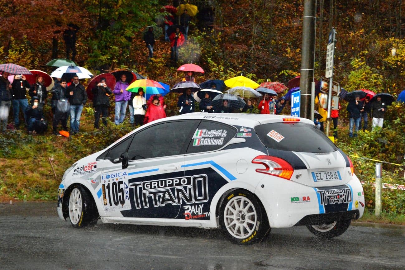 Rally, prestazione convincente per Christopher Lucchesi