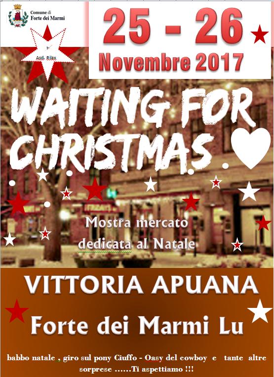 Waiting for Christmas a Vittoria Apuana