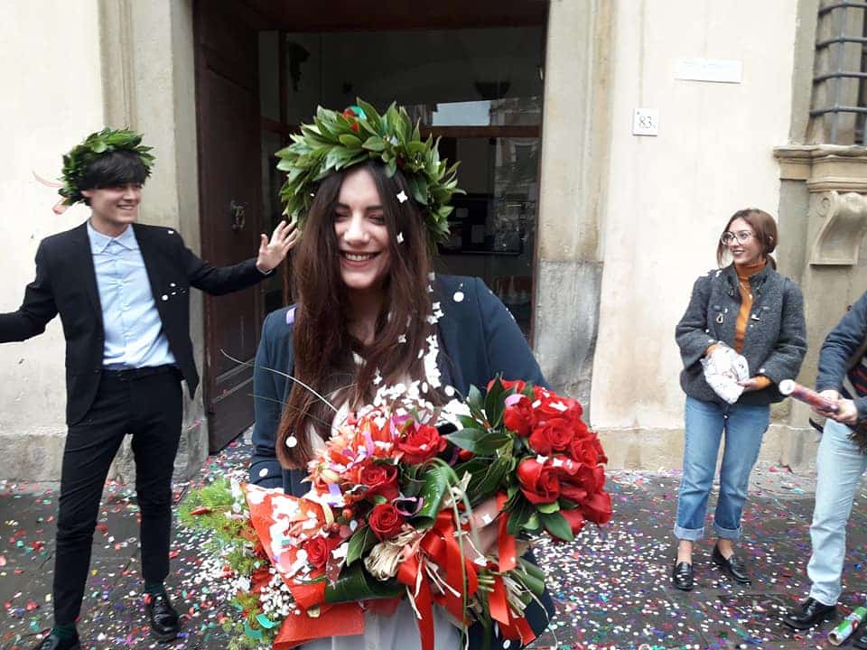 Auguri alla neolaureata Bianca Bertini