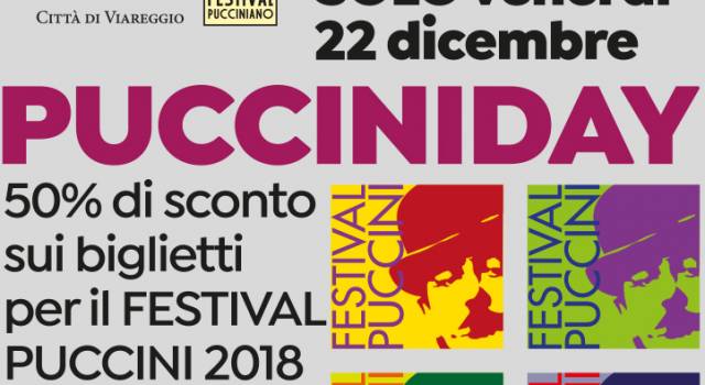 Arriva il Black Friday del Festival Puccini