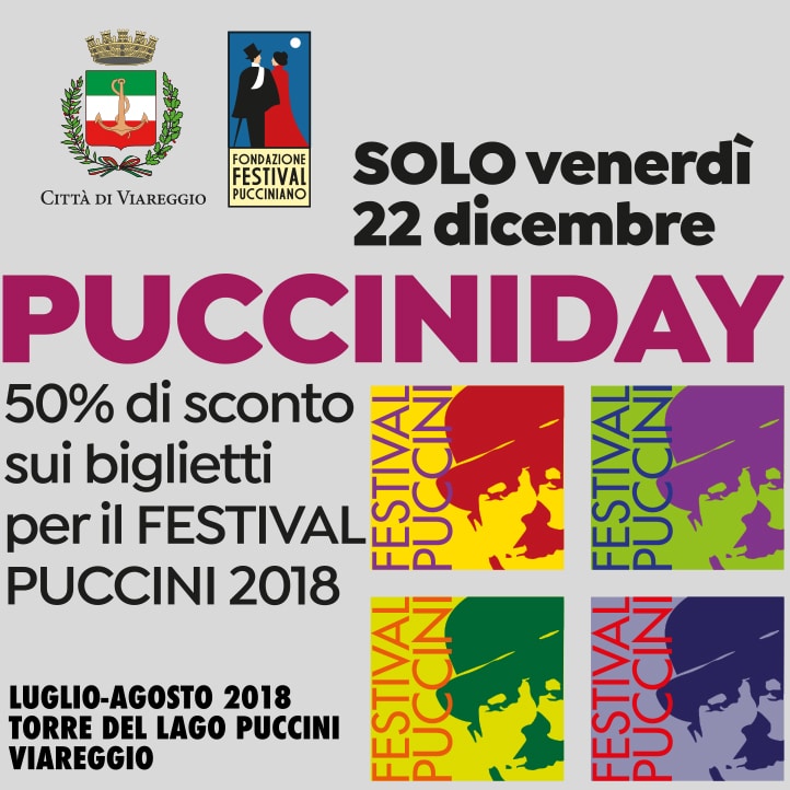 Arriva il Black Friday del Festival Puccini