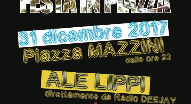 Grande festa di San Silvestro in piazza Mazzini con Ale Lippi
