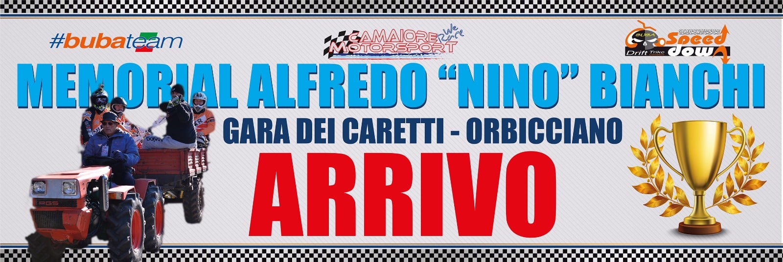 Grande commozione per il 1° Memorial Alfredo Nino Bianchi  Gara dei Caretti Orbicciano