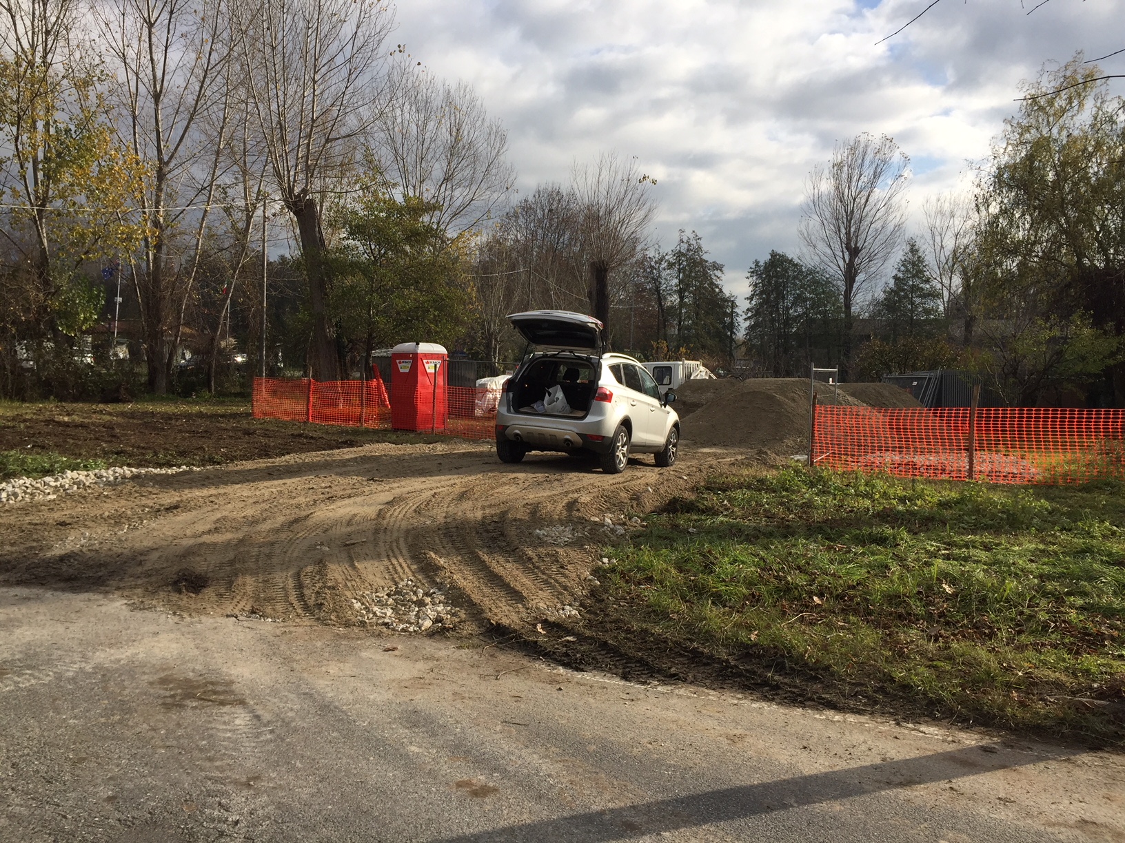 Partiti i lavori per la rotonda all’incrocio fra Via Vico e Via XX Settembre