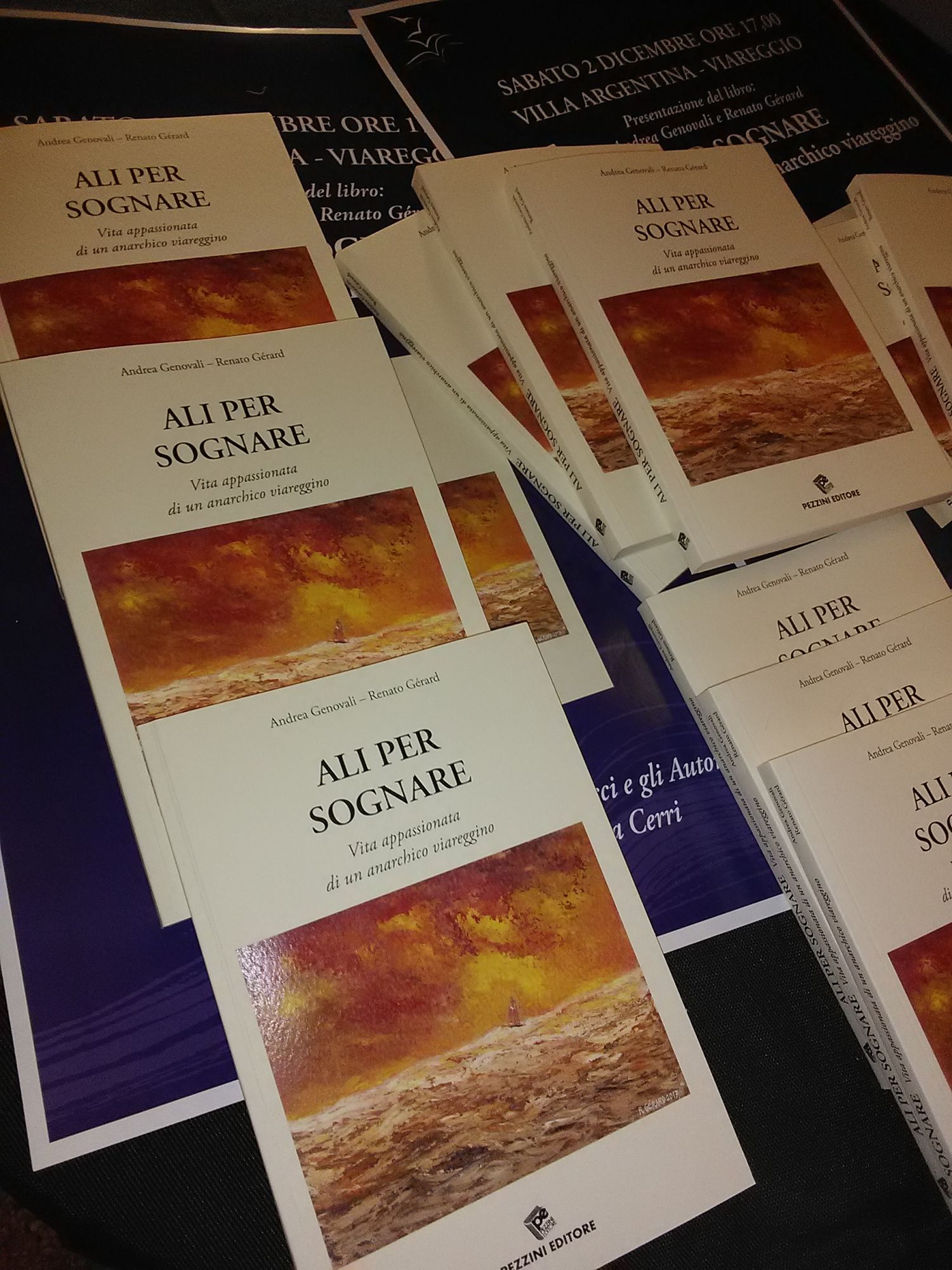 “Ali per sognare, vita appassionata di un anarchico viareggino”