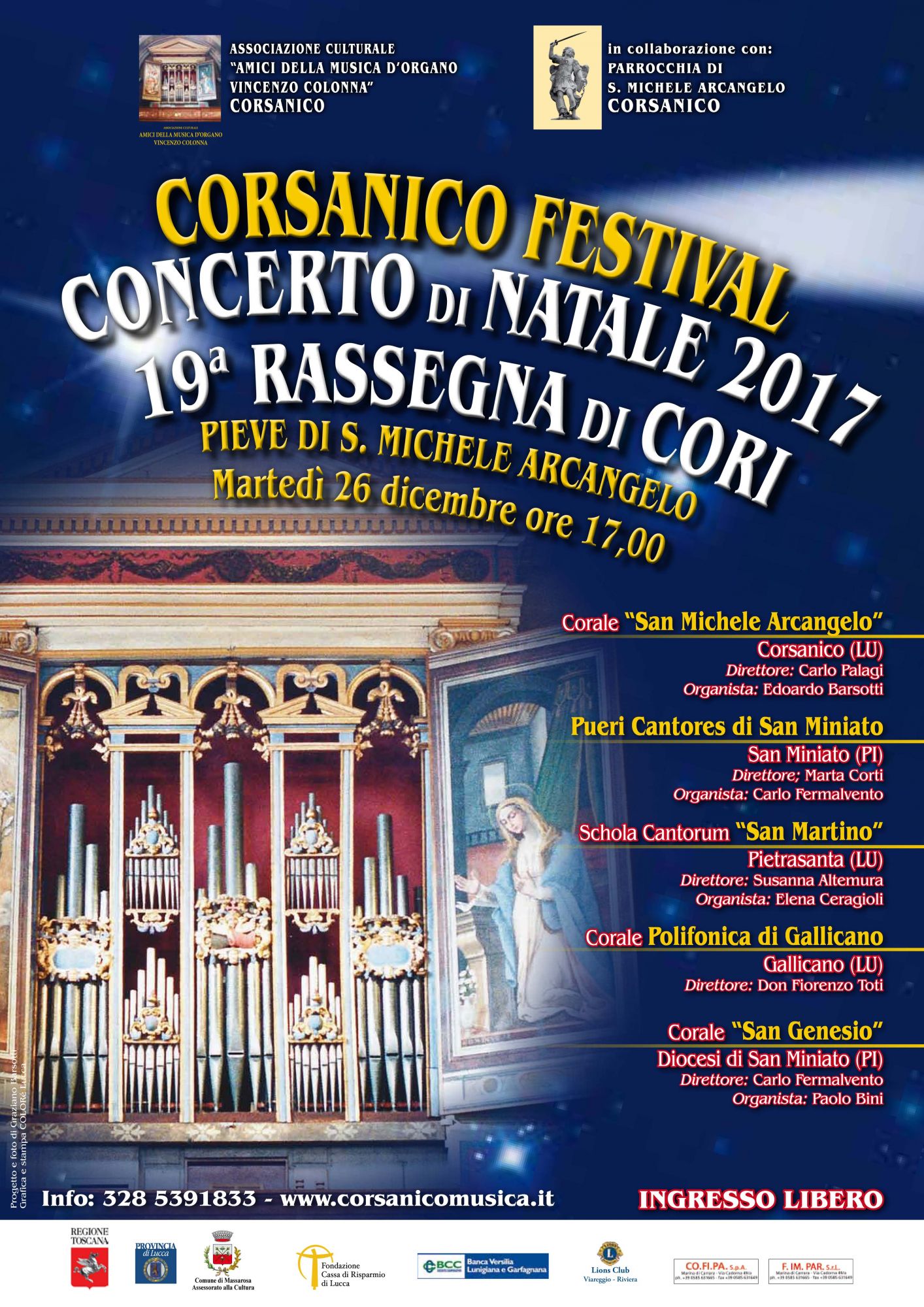 Concerto di Natale a Corsanico