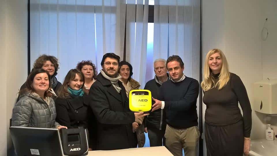 Donato defibrillatore alla Onlus “Mi curo di me” dalla famiglia Fucile