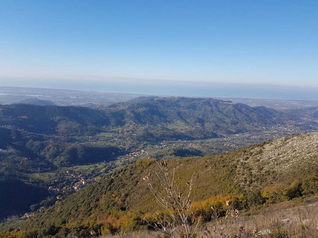 monte prana veduta su Camaiore