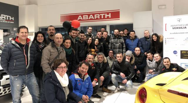 Primo raduno dell&#8217;Abarth Club Versilia di Viareggio