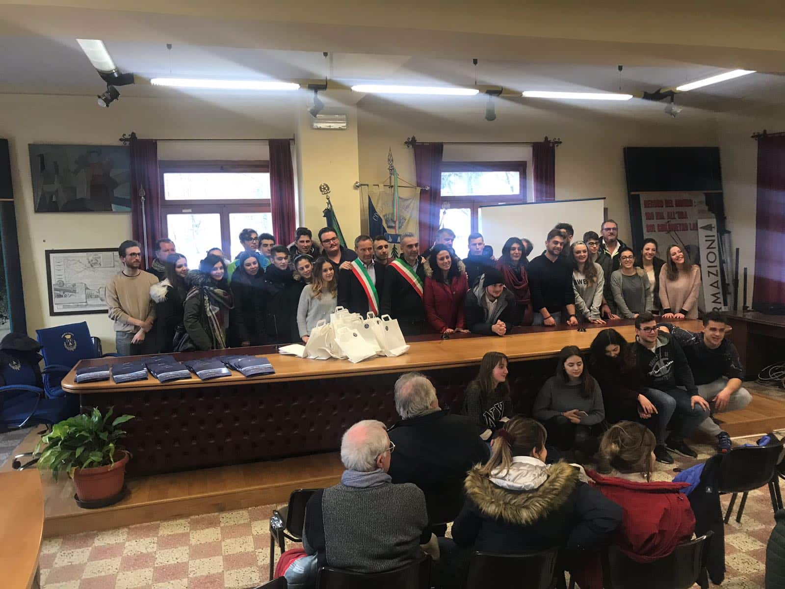 Alla Casetta del Comune di Forte dei Marmi, ospiti tre scolaresche del liceo di Amatrice.