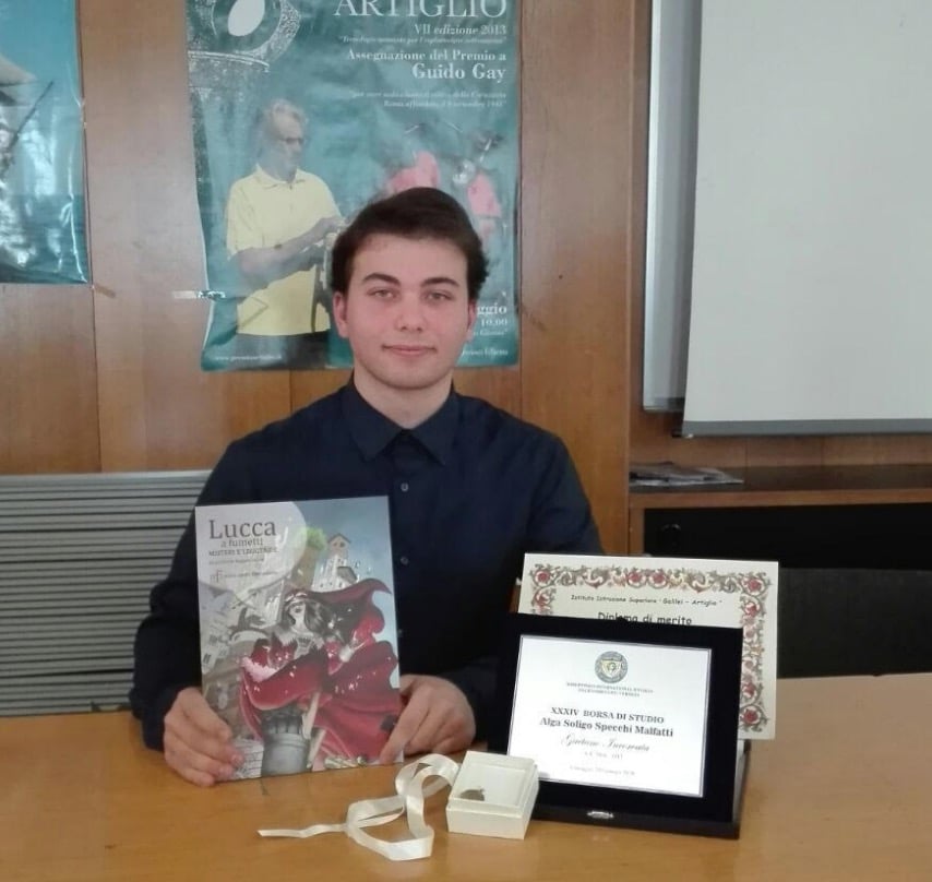 Gaetano Incorvaia il miglior diplomato del Nautico Artiglio