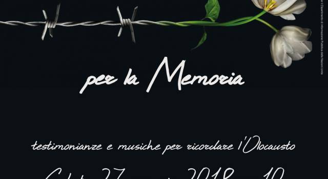 Pietrasanta ricorda le vittime dell&#8217;Olocausto