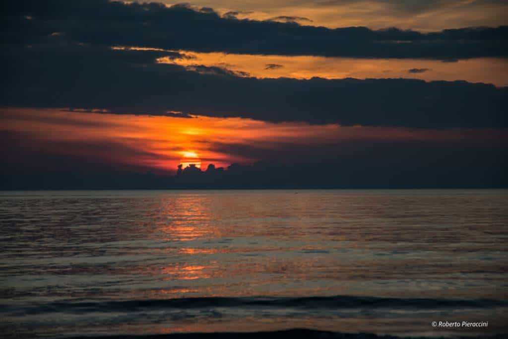 tramonto marino